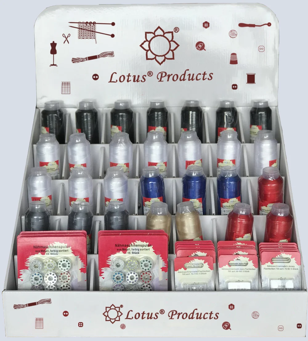 Ningbo sunshine import and export co., ltd. | sewing kit merceria sewing set kurzwaren handarbeiten display packing