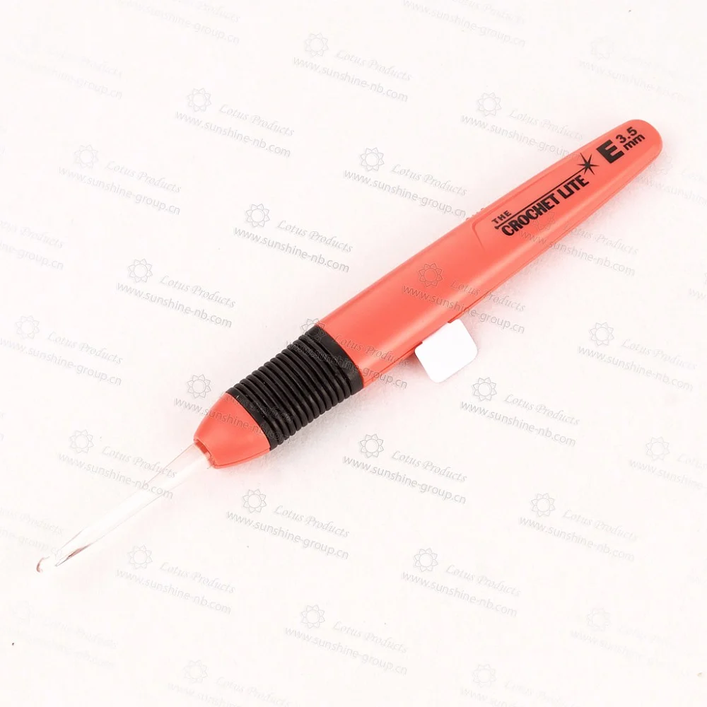 Ningbo sunshine import and export co., ltd. | knitting needle lite crochet hook set crochet hook with light