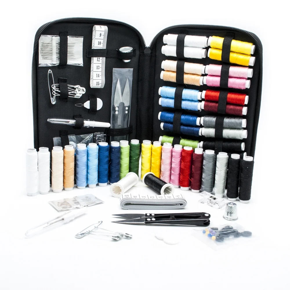 Ningbo sunshine import and export co., ltd. | 65pcs sewing craft merceria set kurzwaren sewing kit haberdashery travel