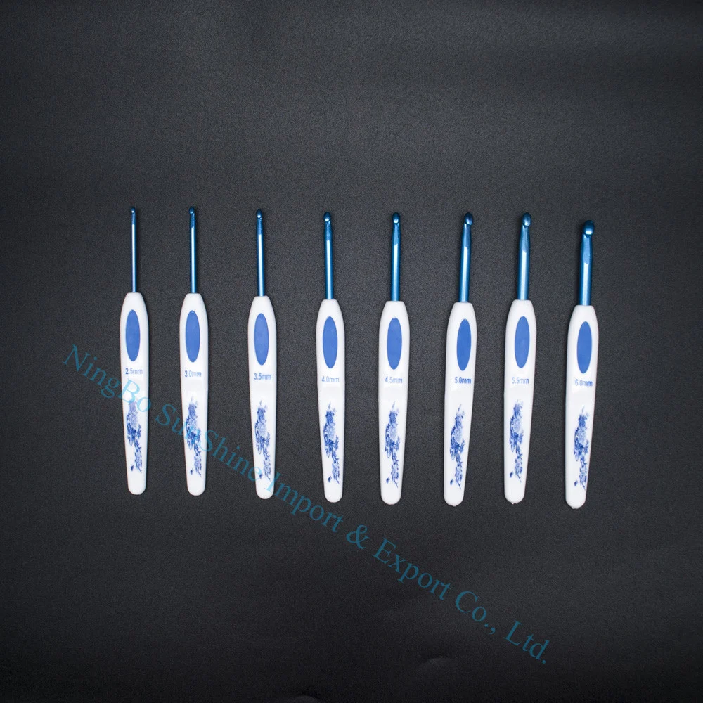 Ningbo sunshine import and export co., ltd. | 8pcs aluminum crochet hook set