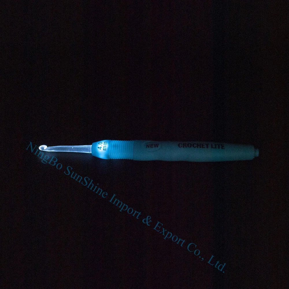 Ningbo sunshine import and export co., ltd. | led crochet hook set crochet lite 2.5mm-6.5mm