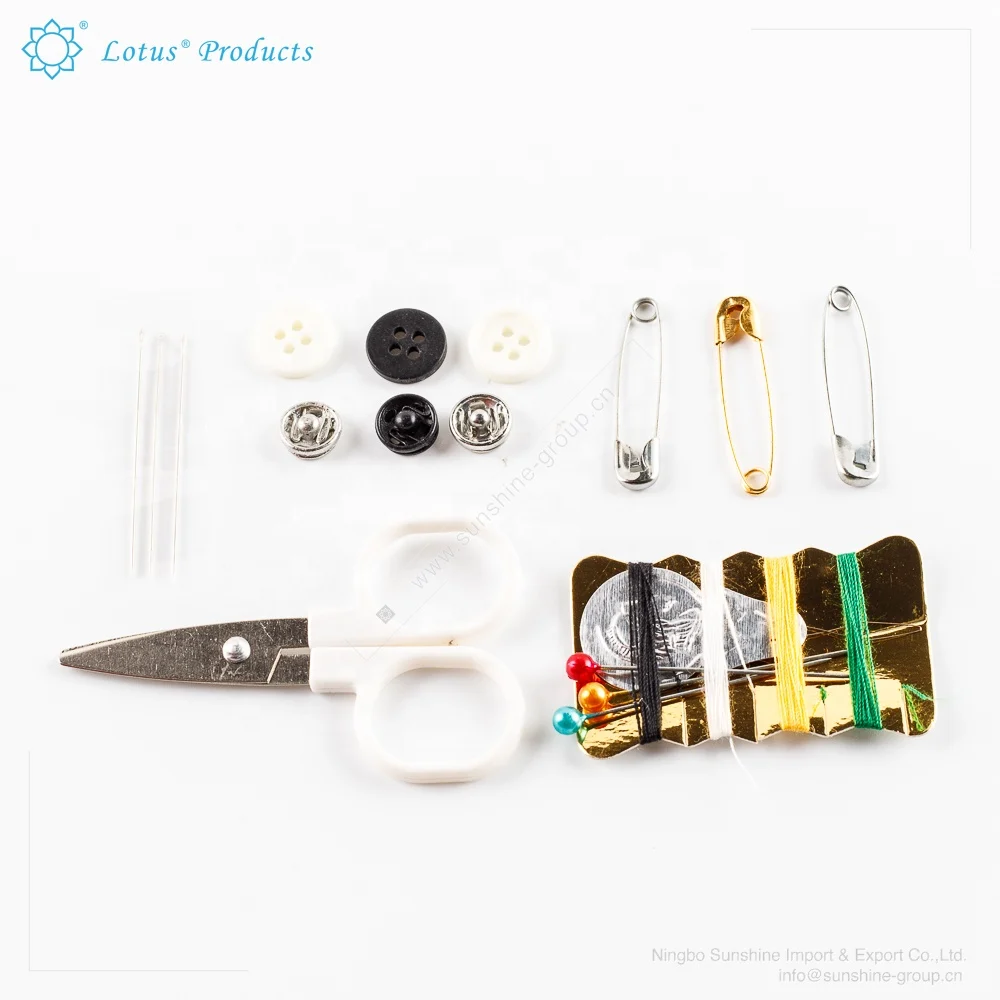 Ningbo sunshine import and export co., ltd. | promotion mini travelling hotel sewing kit