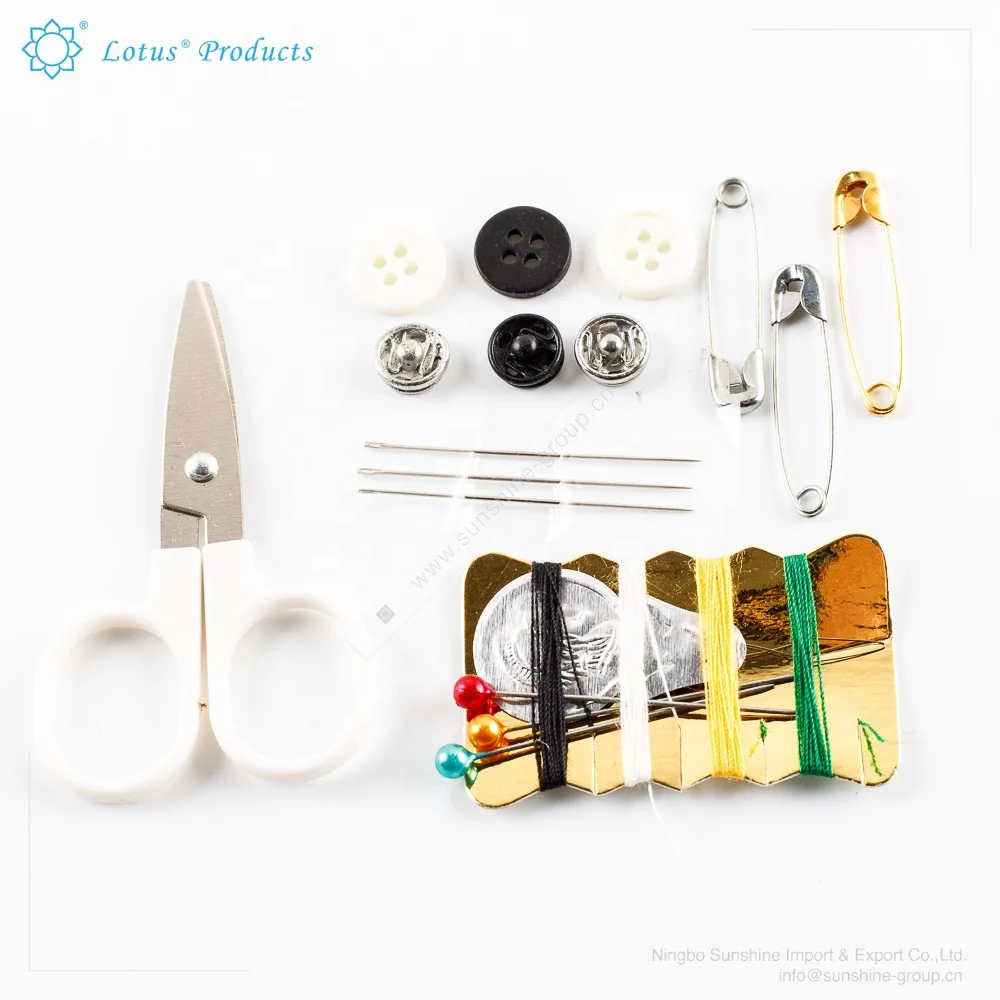 Ningbo sunshine import and export co., ltd. | promotion mini travelling hotel sewing kit