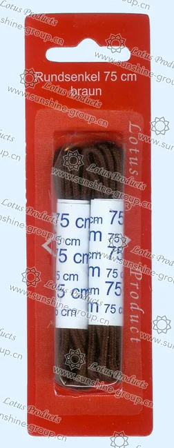 Ningbo sunshine import and export co., ltd. | 75cm brown thin round shoe band