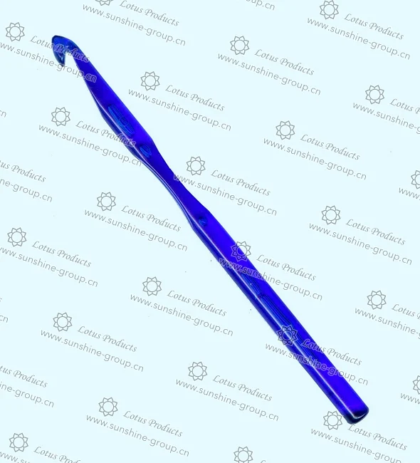 Ningbo sunshine import and export co., ltd. | acrylic crochet hook blue 8.0mm