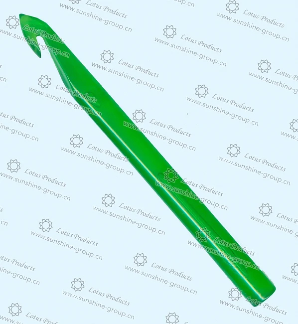 Ningbo sunshine import and export co., ltd. | acrylic crochet hook green 15.0mm