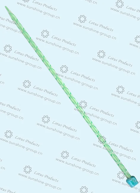 Ningbo sunshine import and export co., ltd. | acrylic knitting needle 7.0mm green