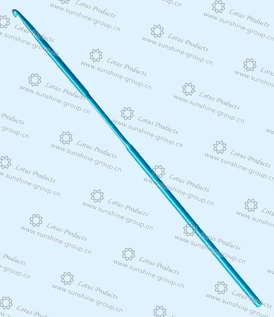 Ningbo sunshine import and export co., ltd. | alu crochet hook 3.0mm blue