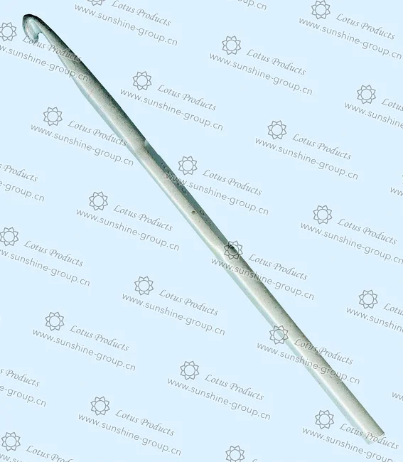 Ningbo sunshine import and export co., ltd. | alu crochet hook 6.0mm grey