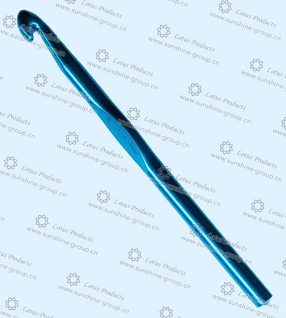 Ningbo sunshine import and export co., ltd. | alu crochet hook n 9.0mm blue