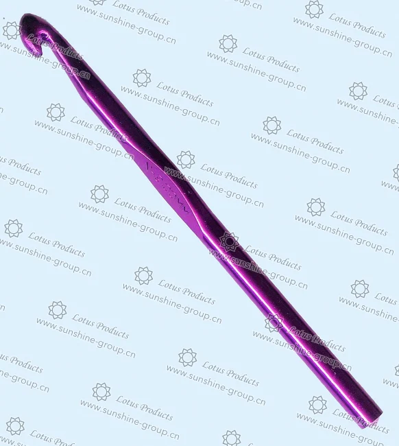 Ningbo sunshine import and export co., ltd. | alu crochet hook n 9.0mm purple