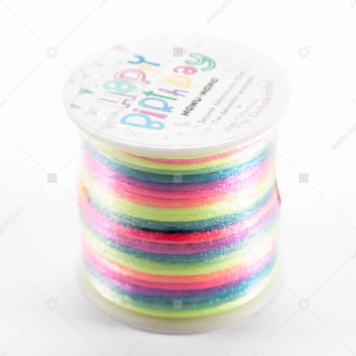 Ningbo sunshine import and export co., ltd. | nylon / polyester colorful cord rat tail