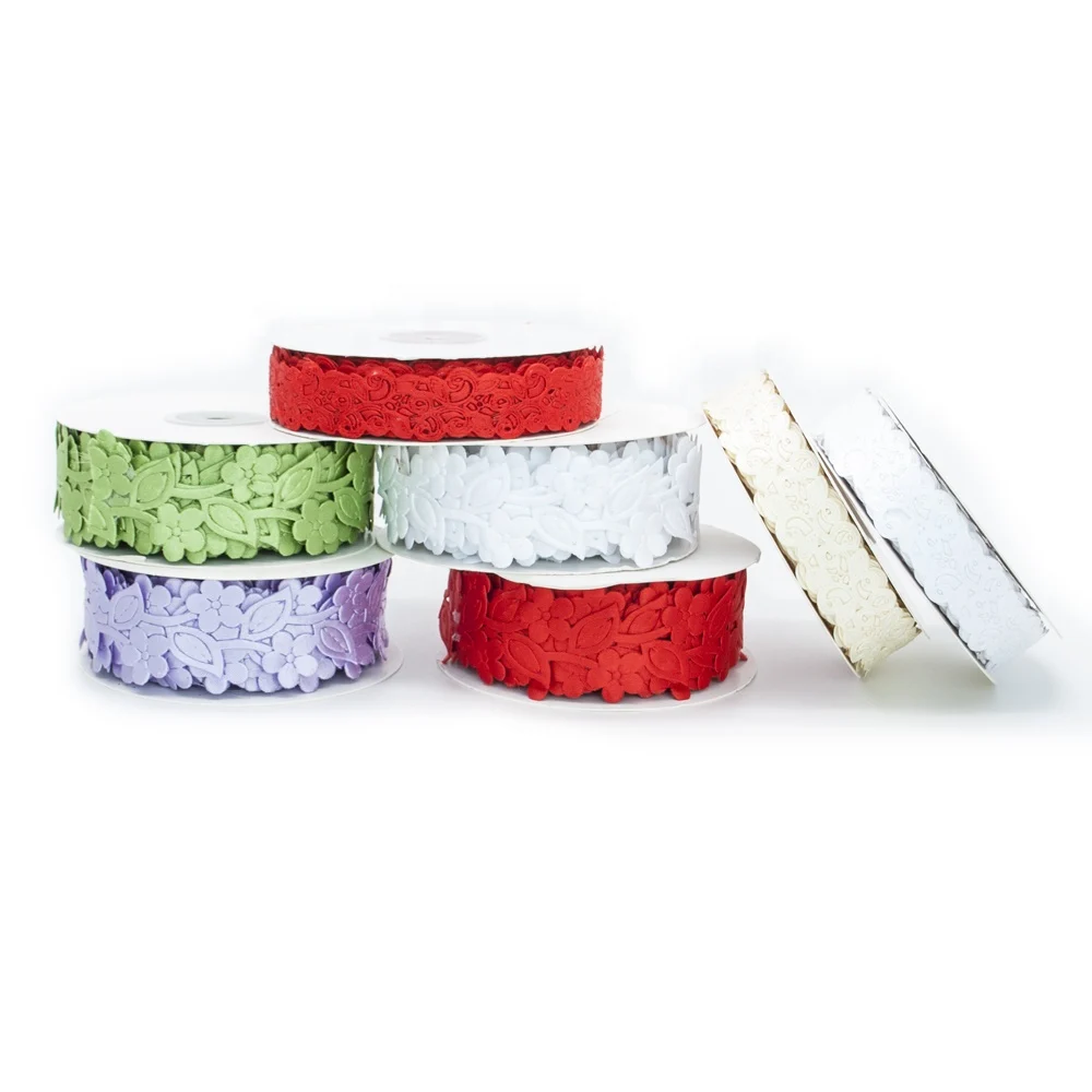 Ningbo sunshine import and export co., ltd. | multi - choice flower pattern decorative ribbon