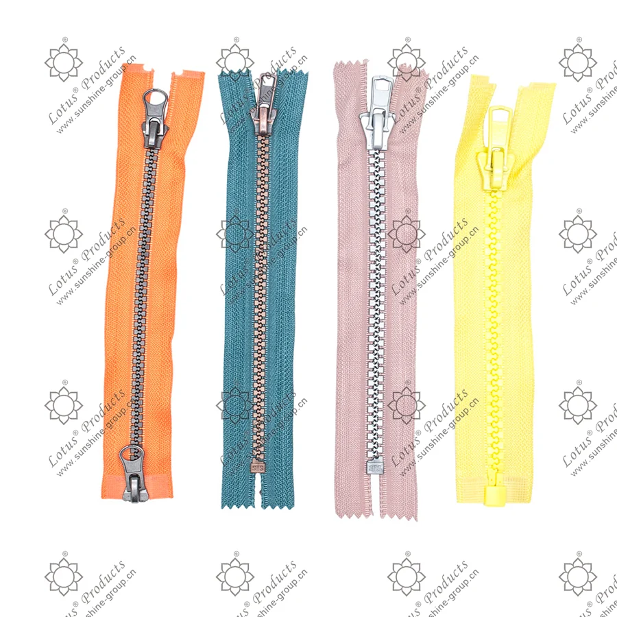 Ningbo sunshine import and export co., ltd. | no. 5 nylon zipper open end auto lock slider