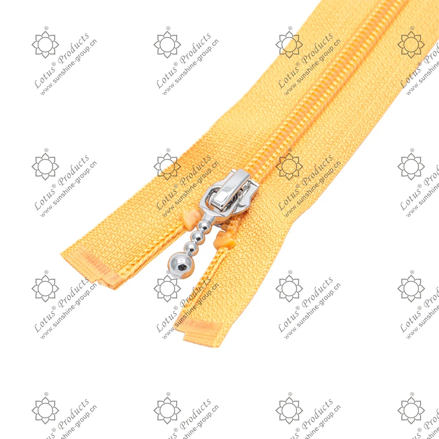 Ningbo sunshine import and export co., ltd. | no. 5 nylon zipper open end auto lock slider