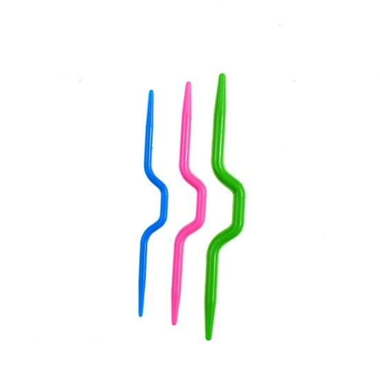Ningbo sunshine import and export co., ltd. | garment accessories plastic cable stitch needles "u" shaped knitting needle
