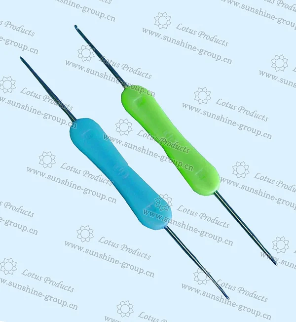 Ningbo sunshine import and export co., ltd. | steel crochet hook plastic handle 005