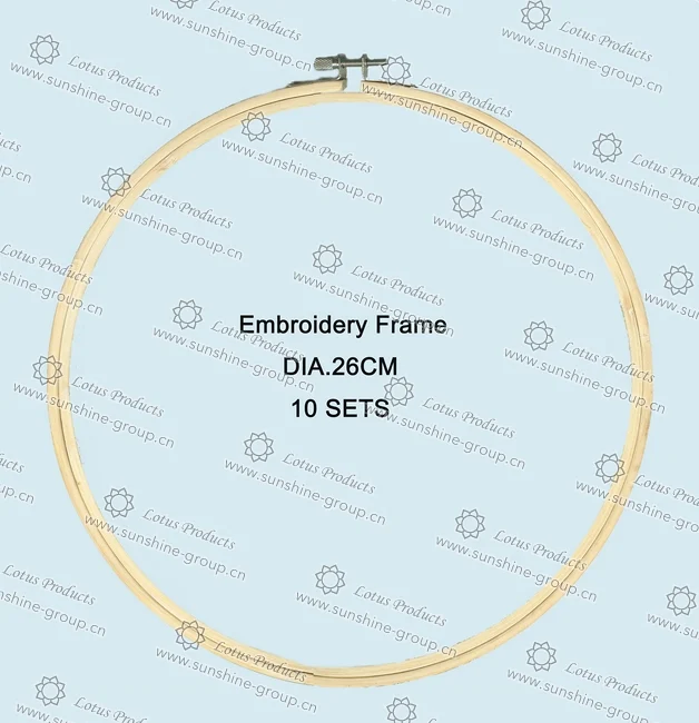 Ningbo sunshine import and export co., ltd. | 3''-12'' bamboo embroidery hoops 005