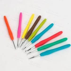 Ningbo sunshine import and export co., ltd. | soft touch tpr handle crochet hook