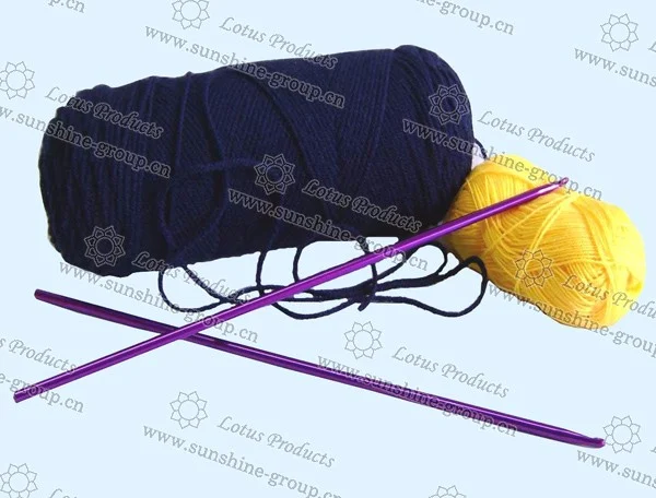 Ningbo sunshine import and export co., ltd. | aluminum crochet hook aluminum knitting needle crochet hook set knitting tool