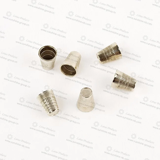 Ningbo sunshine import and export co., ltd. | plastic accessories sewing tools silver sewing thimble