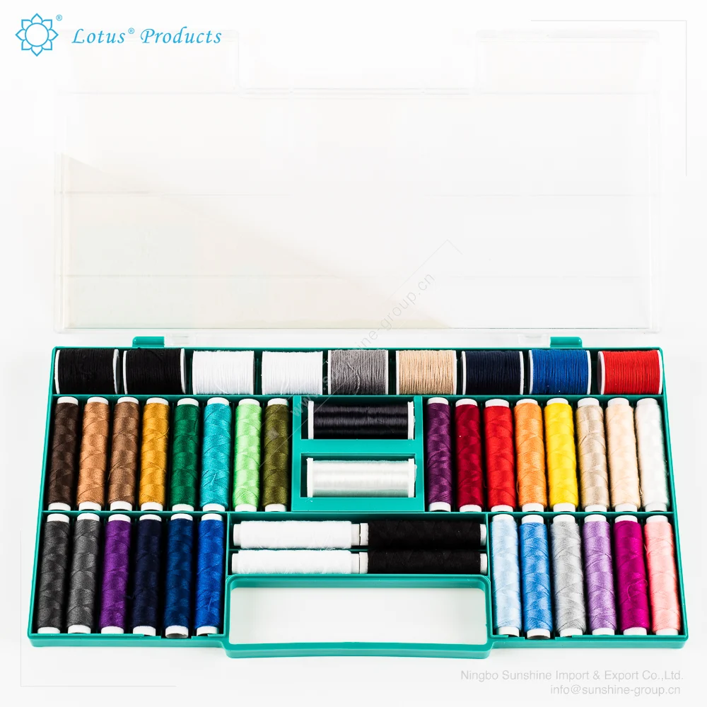 Ningbo sunshine import and export co., ltd. | items garment accessories durable sewing thread set
