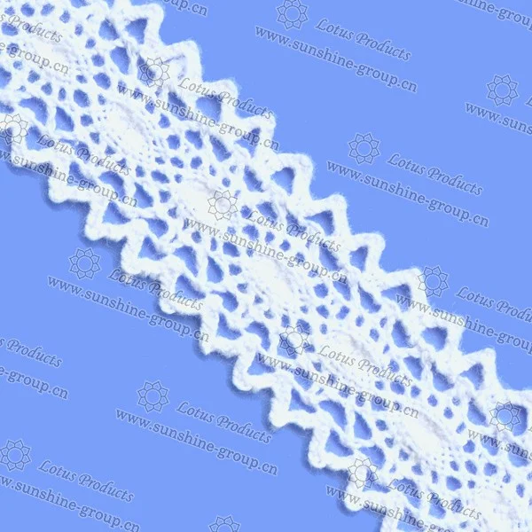 Ningbo sunshine import and export co., ltd. | cotton lace white lace fabric