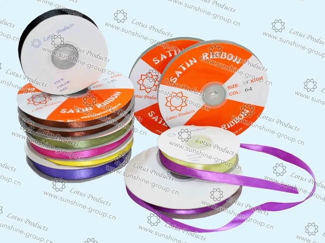 Ningbo sunshine import and export co., ltd. | printing polyester double faced satin ribbon