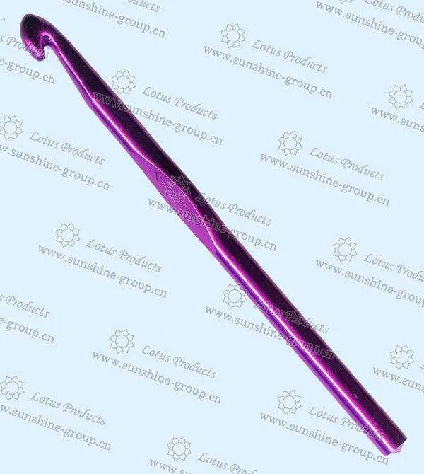 Ningbo sunshine import and export co., ltd. | sewing accessories aluminum crochet hook knittiny needle type crochet hook