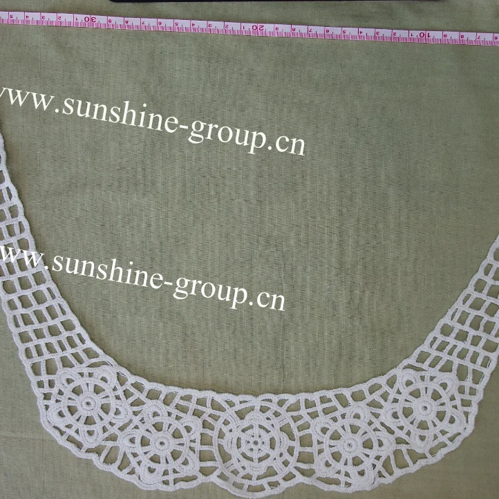 Ningbo sunshine import and export co., ltd. | fashion design cotton embroidery lace collar for dresses-014