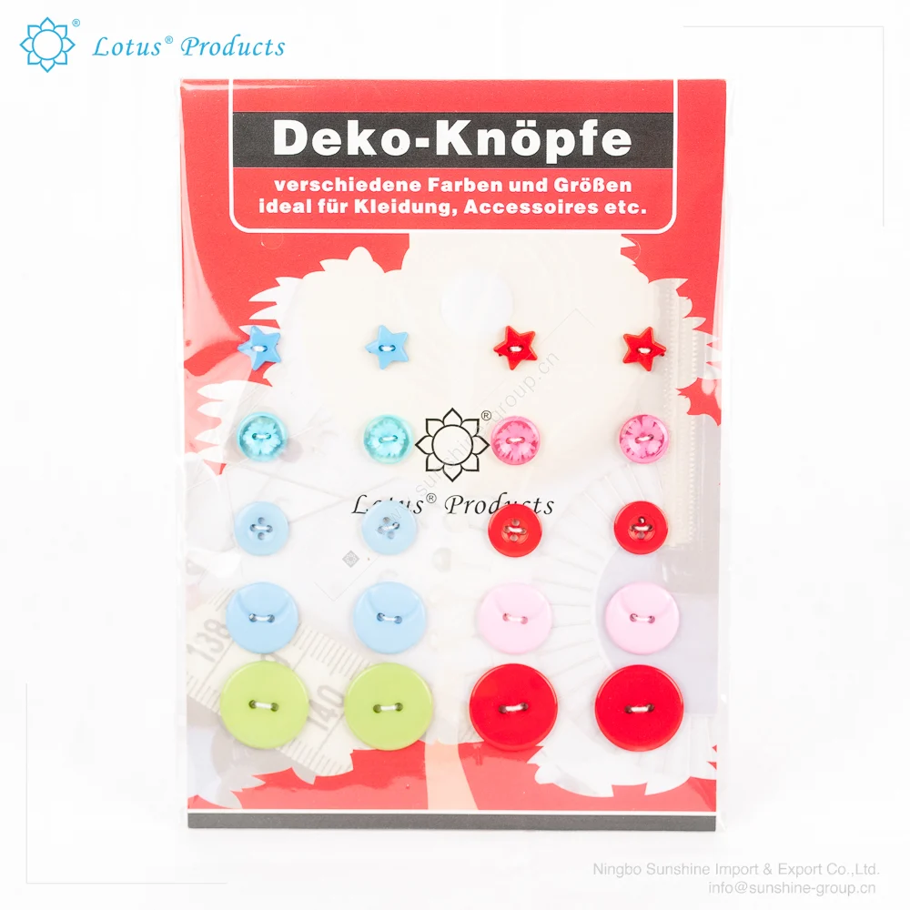 Ningbo sunshine import and export co., ltd. | garment custom cute promotion plastic buttons