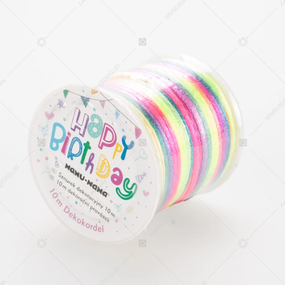 Ningbo sunshine import and export co., ltd. | colorful chinese knotting cord for diy