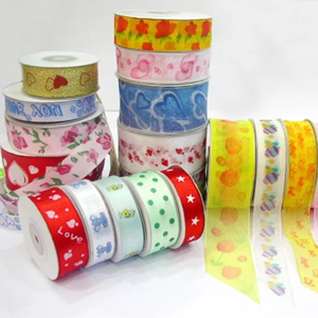Ningbo sunshine import and export co., ltd. | printing polyester double faced satin ribbon