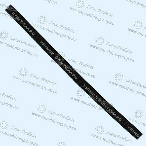 Ningbo sunshine import and export co., ltd. | elastic band with custom jacquard logo