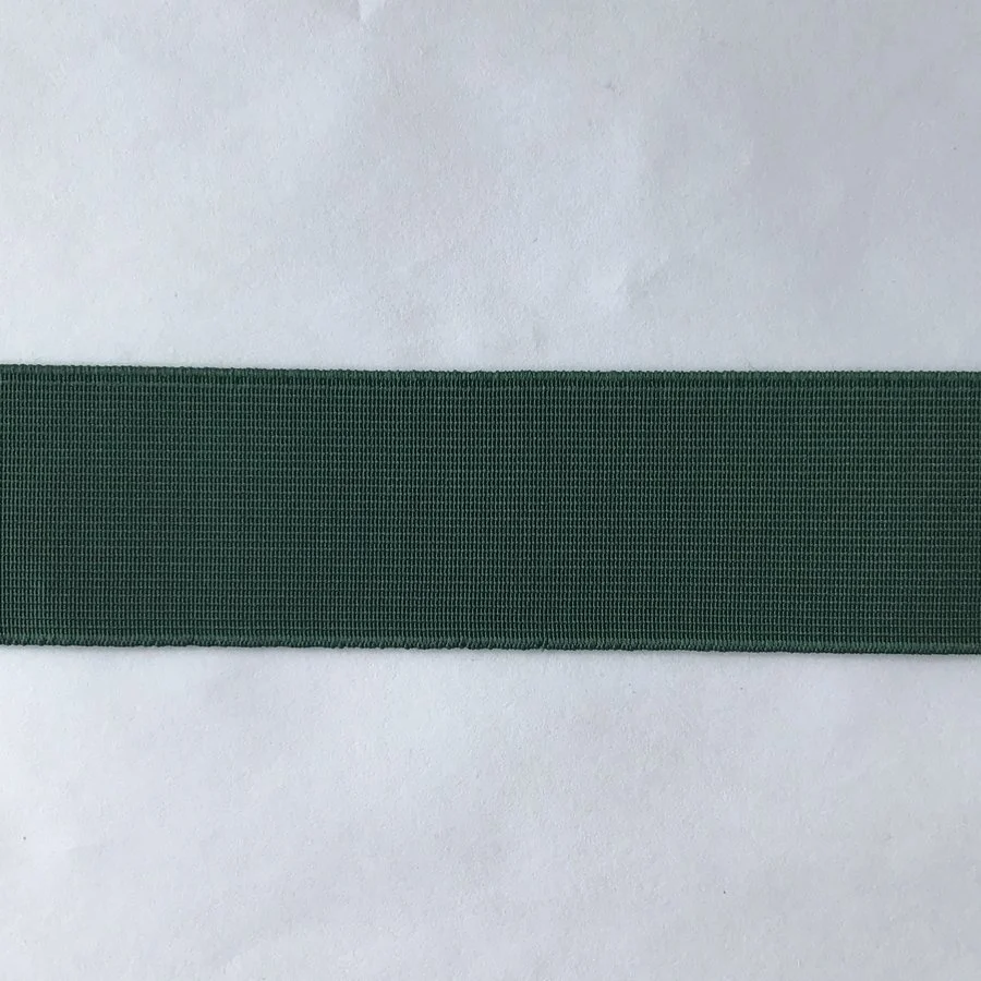 Ningbo sunshine import and export co., ltd. | promotion price green 35mm elastic tape for clothing and home textile