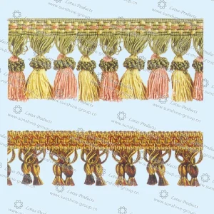 Ningbo sunshine import and export co., ltd. | curtain tassel fringe trimming 009