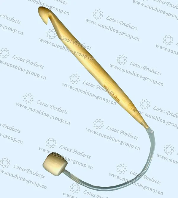 Ningbo sunshine import and export co., ltd. | afghan/tunision bamboo crochet hook