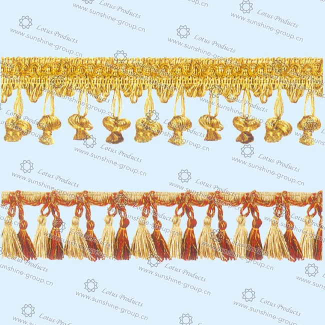 Ningbo sunshine import and export co., ltd. | curtain tassel fringe trimming 012