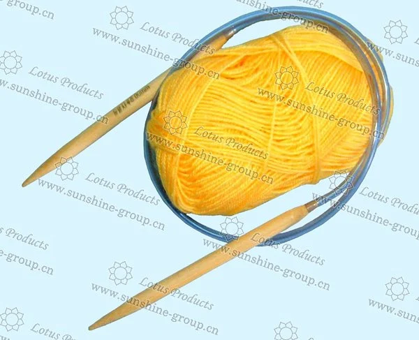 Ningbo sunshine import and export co., ltd. | length 80cm bamboo circular knitting needle