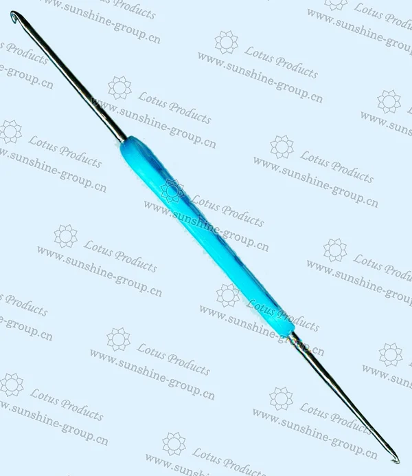 Ningbo sunshine import and export co., ltd. | steel crochet hook plastic handle 007