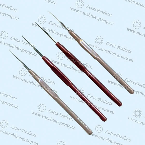 Ningbo sunshine import and export co., ltd. | plastic handle steel crochet hook