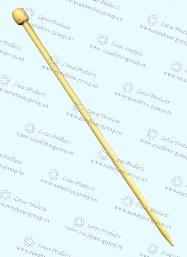 Ningbo sunshine import and export co., ltd. | bamboo knitting needle with single point