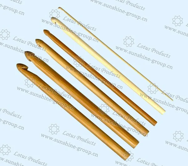 Ningbo sunshine import and export co., ltd. | 15cm bamboo crochet hook