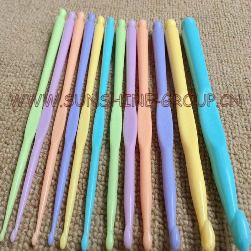 Ningbo sunshine import and export co., ltd. | new style plastic candy crochet hook set