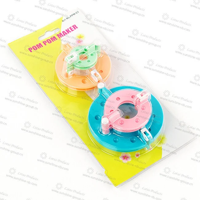Ningbo sunshine import and export co., ltd. | 4 size ball pompom makerfor knitting crafts knitting tool for pompom maker