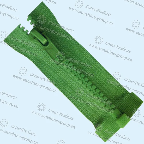 Ningbo sunshine import and export co., ltd. | all size length plastic zipper resin teeth