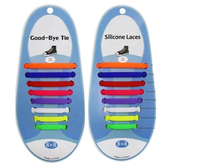 Ningbo sunshine import and export co., ltd. | customized gift no tie silicone shoe laces