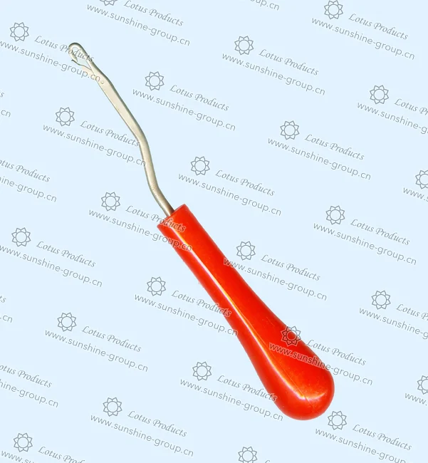 Ningbo sunshine import and export co., ltd. | latch hook plastic handle red