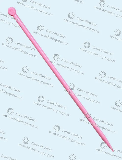 Ningbo sunshine import and export co., ltd. | plastic knitting needle us10 6.0mm pink