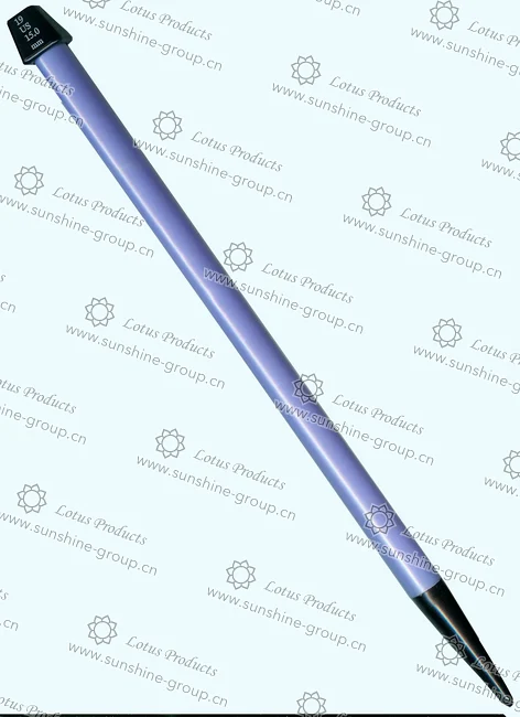 Ningbo sunshine import and export co., ltd. | plastic knitting needle us19 15.0mm blue